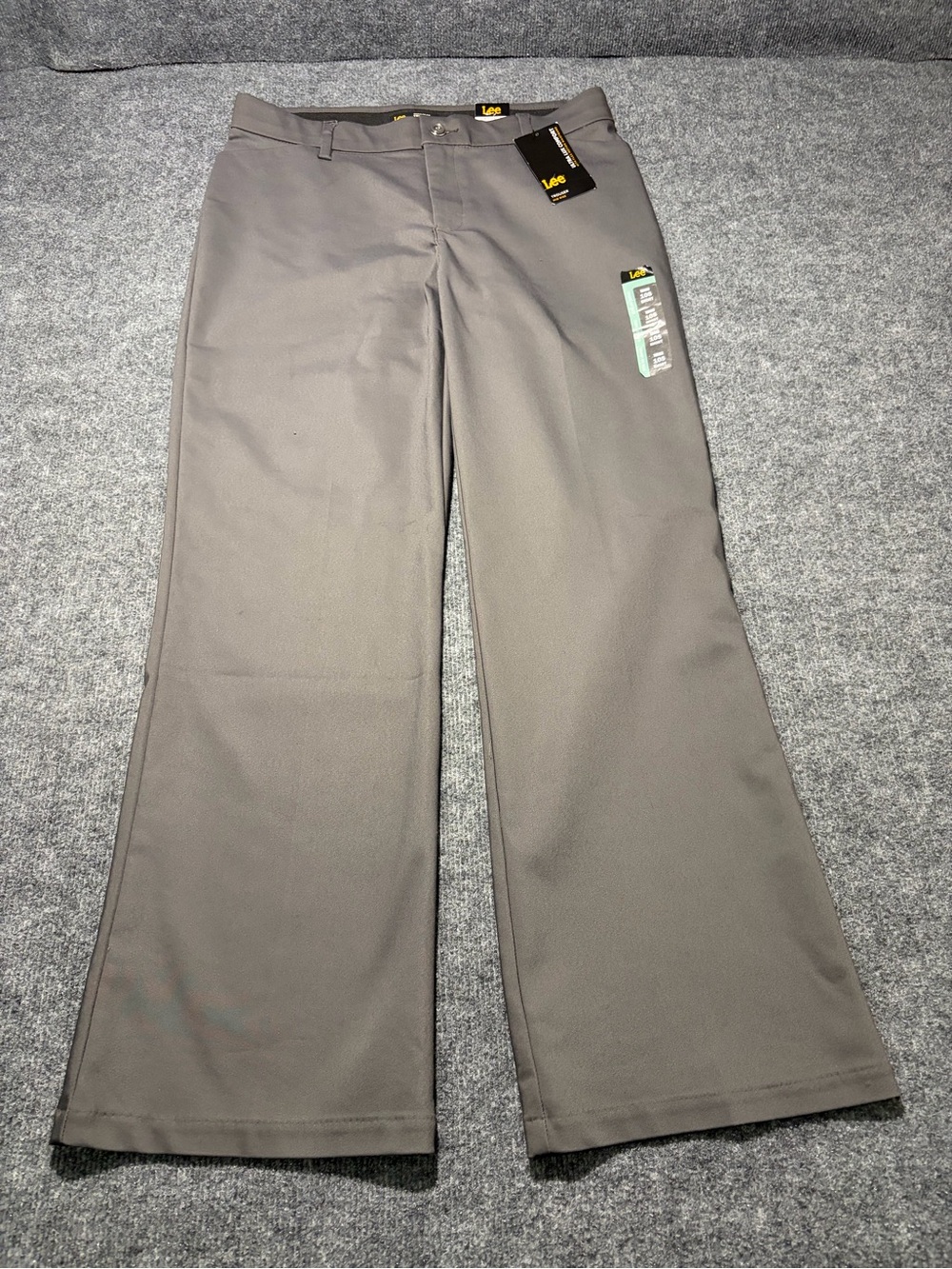 Lee Women's Straight-Leg Trousers in Gray - Picture 1 of 8
